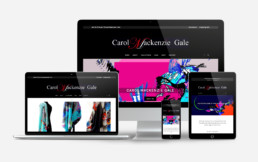 Carol Mackenzie Gale eCommerce Website